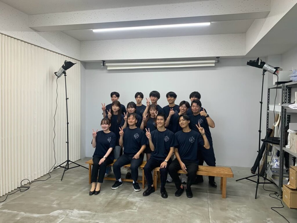 なごがく創設時の集合写真。今では120人を超える団体になりました
